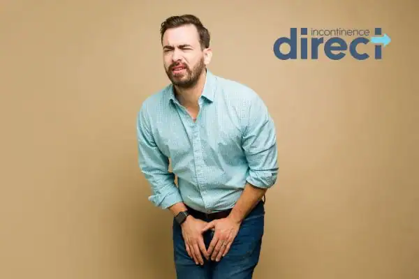 Image of a middle aged man suffering with urge incontinence Bristol 